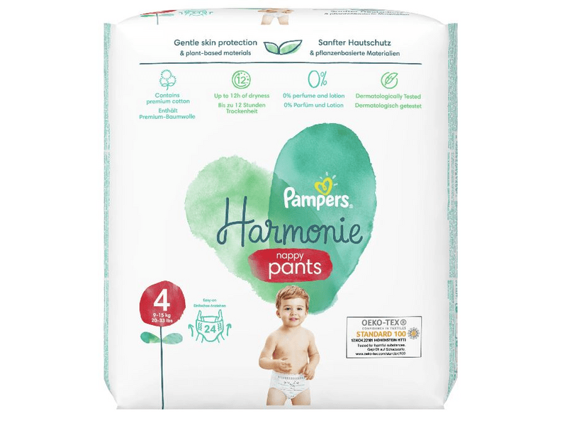 Pampers Harmonie Value Pack nadrágpelenka, S4, 24 db