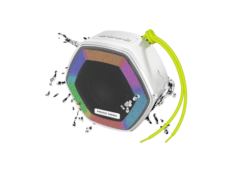 Music Hero Ibiza Bluetooth zvučnik, bijeli (MHSPIBIZA5BTW)