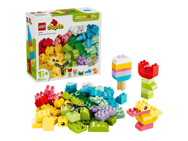 LEGO® DUPLO® Classic színpompás, kreatív csomag (10479)