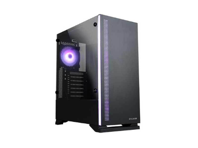 Zalman S5 Midi ATX Számítógépház, fekete