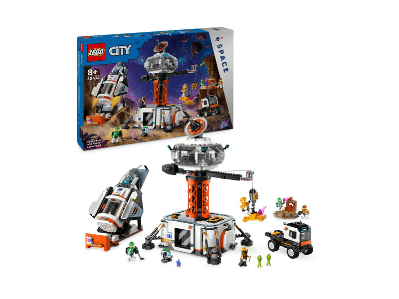 LEGO® City Űrbázis és rakétakilövő (60434)