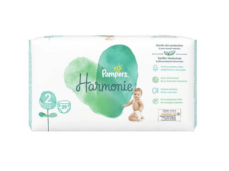 Pampers Harmonie Value Pack pelene, S2, 39 kom