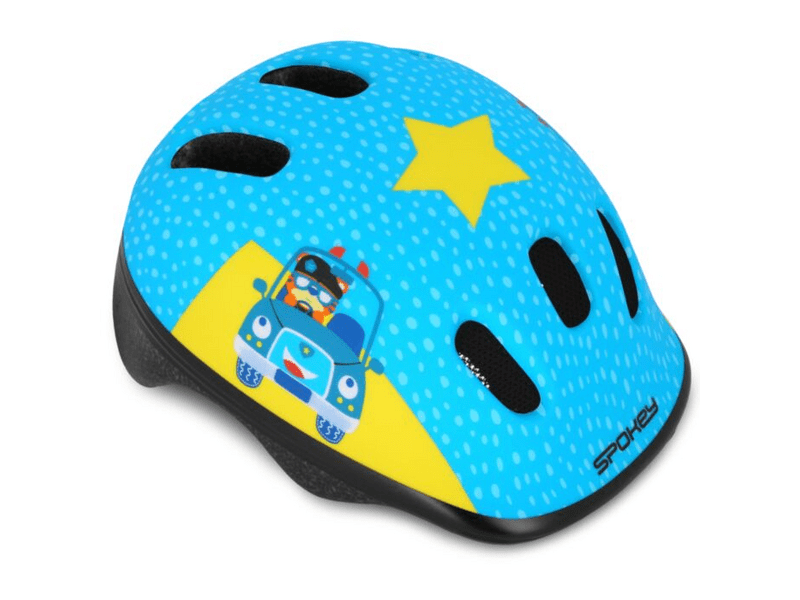 Spokey Fun Rendőrautós gyerek védősisak (42805)