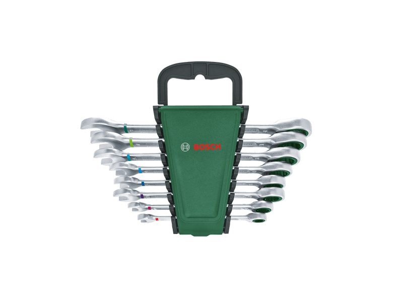 Bosch Racsnis csillag-villáskulcs készlet, 8 db (1600A027PS)