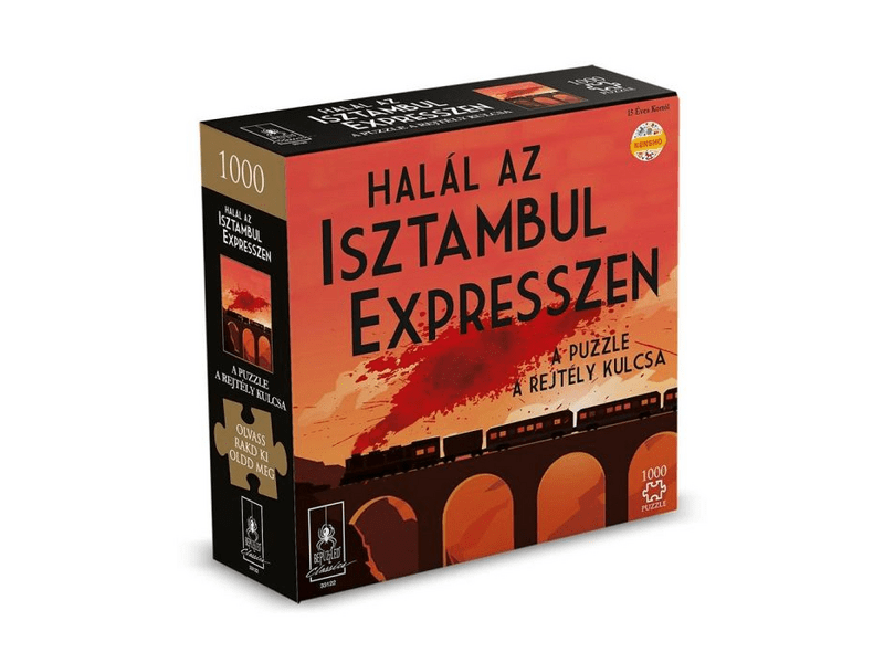 Halál az Isztambul expresszen puzzle rejtéllyel, 1000 db (33122SML)