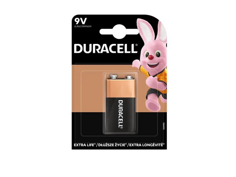 Duracell 9V alkáli elem