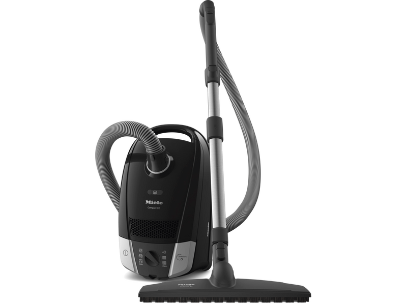 Miele Compact C2 Parquet XL SDRF5 Porzsákos porszívó, obszidiánfekete