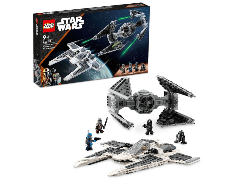 LEGO® Star Wars™ Mandalóri Fang vadászgép vs. TIE elfogóvadász™ (75348)