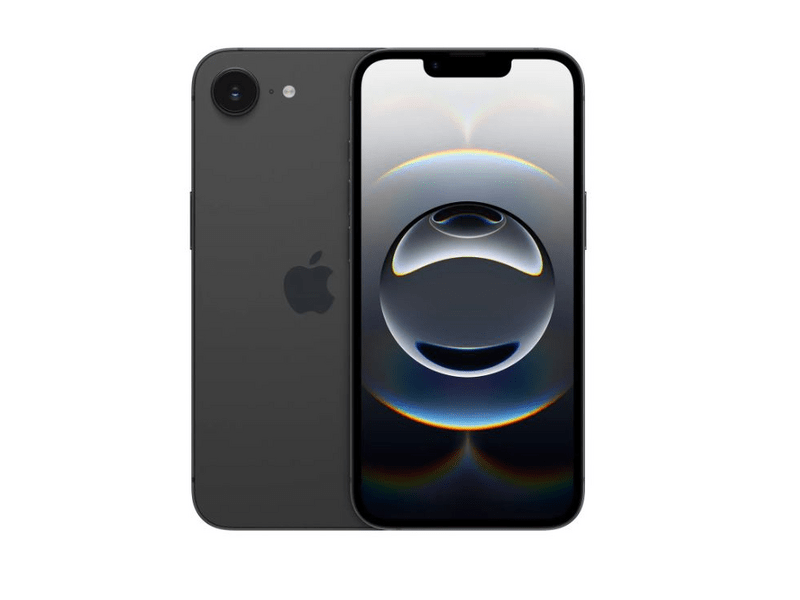 Apple iPhone 16e 256GB Okostelefon, fekete (MD1T4HX/A)