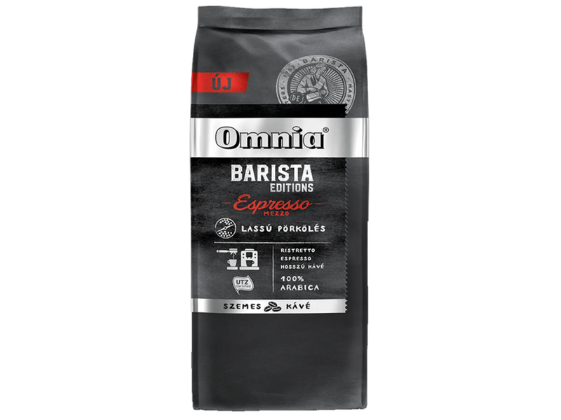 Omnia Barista Edition Espresso Mezzo Szemes kávé, 900g