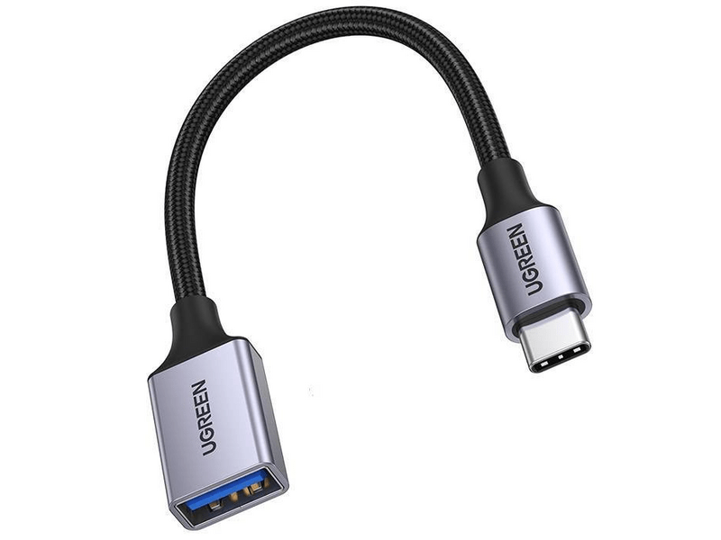 Ugreen US378 USB - USB Type-C Kábel, 15 cm (70889B)