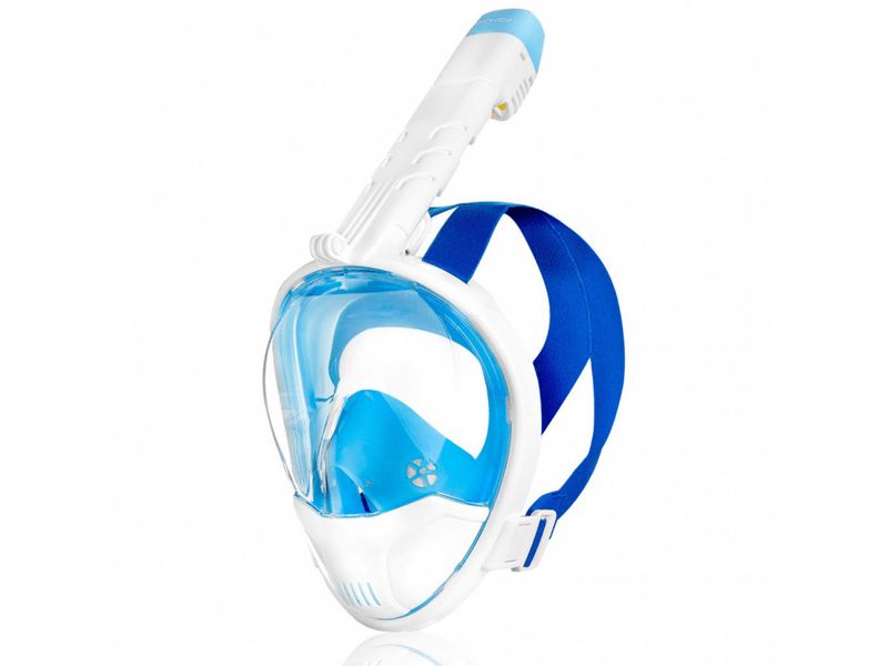 Spokey Karwi White búvármaszk kameratartóval, S/M