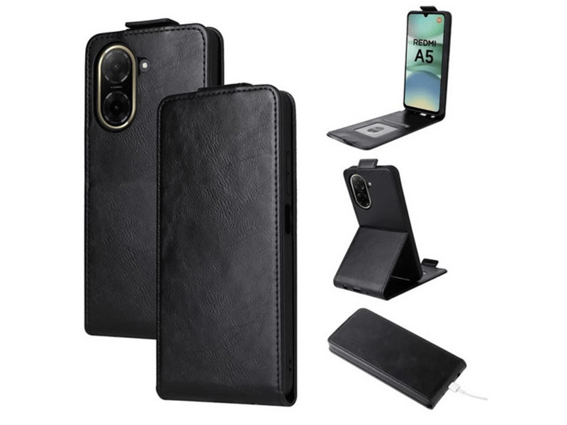 Gigapack Xiaomi Redmi A5 4G Flip tok, fekete (GP-179481)