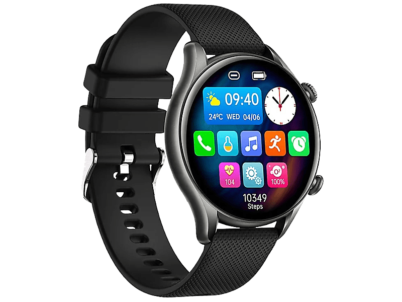 MyPhone Smart Watch EL Okosóra, fekete