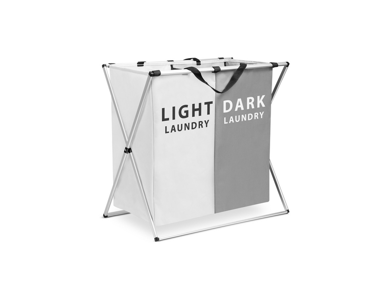 Bewello BW2034B Összecsukható szennyestartó kosár, 2 rekesz