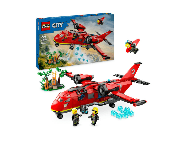 LEGO® City Tűzoltó mentőrepülőgép (60413)