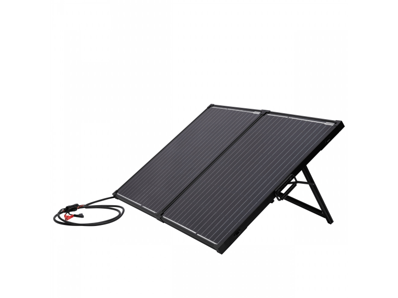 Technaxx TX-215 18V Összecsukható Napelem bőrönd, 100W