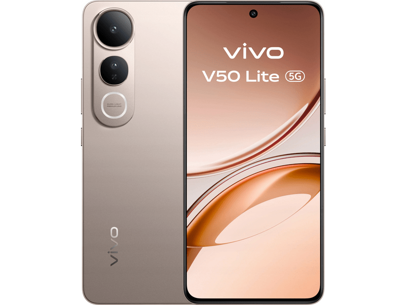 Vivo V50 Lite 5G 8/256GB Okostelefon, arany