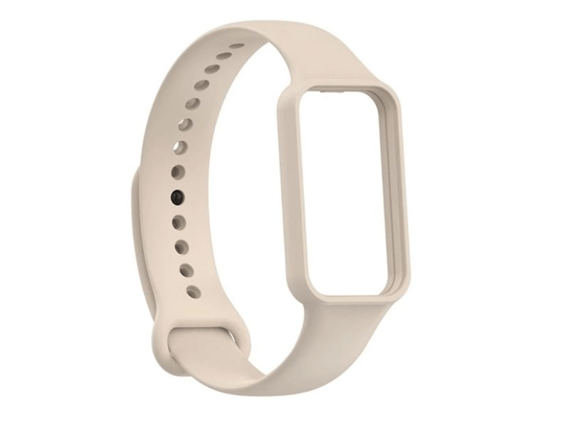 Gigapack Amazfit Band 7 Szilikon pótszíj, csontfehér (138288)
