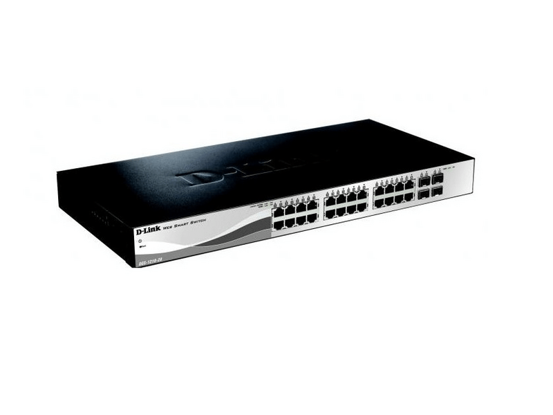 D-Link DGS-1210-28/E 24x1000Mbps + 4xGigabit SFP Switch