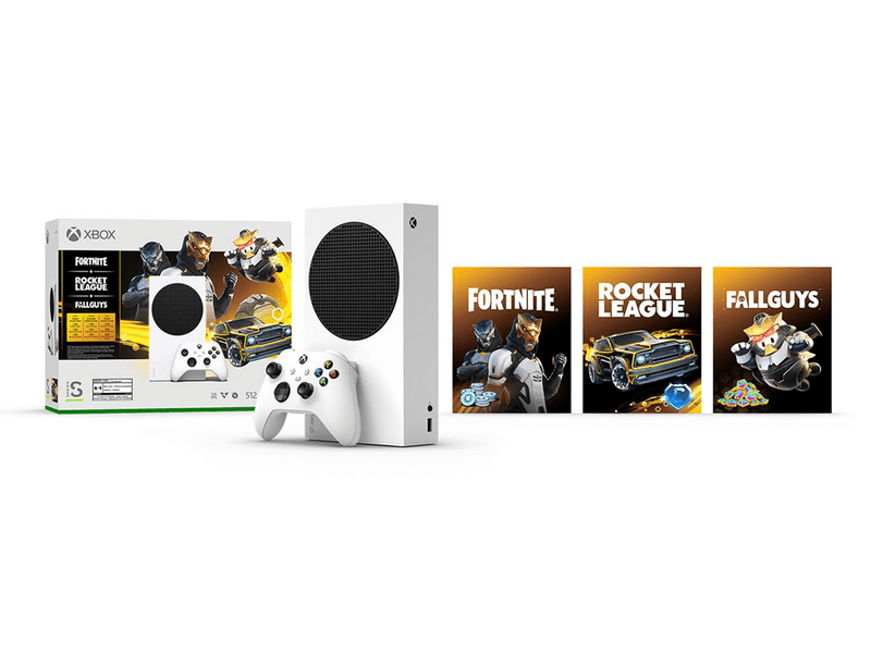 Xbox Series S 512GB + Fortnite + Rocket League + Fallguys