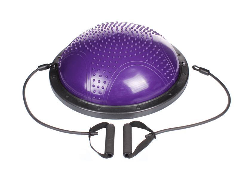 Merco Violet Massage Balance Trainer félgömb karerősítővel, 60 cm (41494)