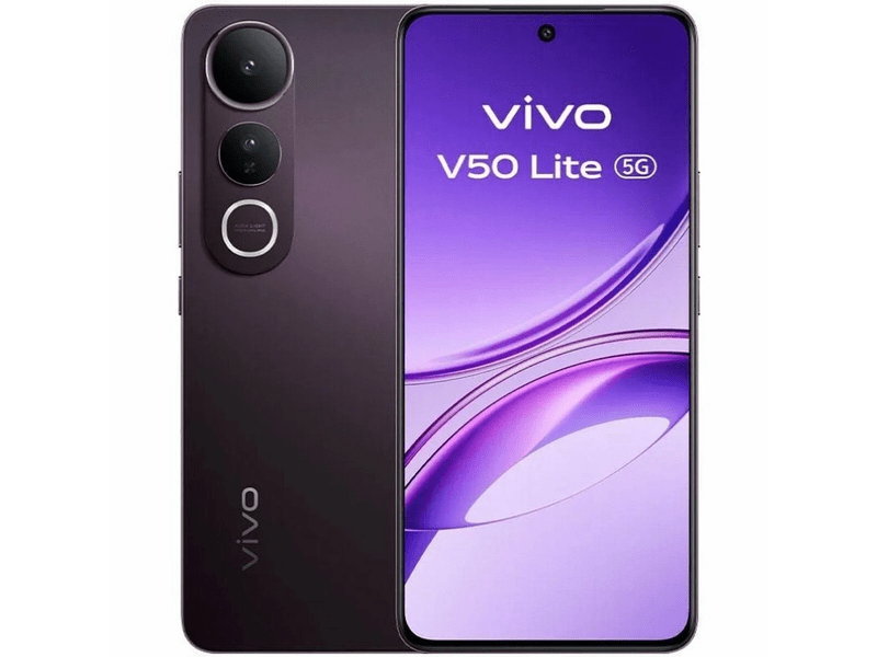 Vivo V50 Lite 5G 8/256GB Okostelefon, fekete