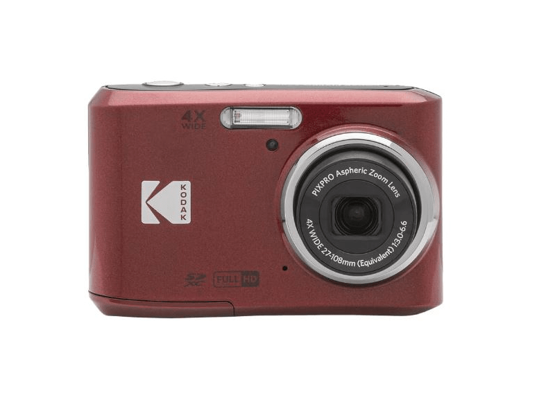 Kodak Pixpro FZ45 digitális fényképezőgép, piros