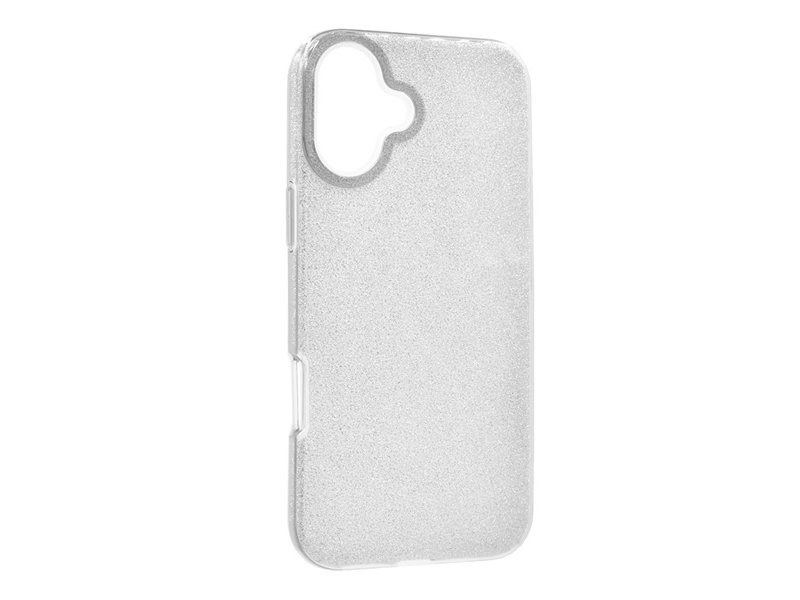 Gigapack Apple iPhone 16 Plus Szilikon tok, ezüst (160076)