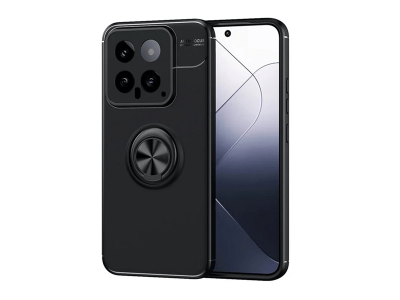 Gigapack Xiaomi 14 5G szilikon tok fekete (GP-155996)