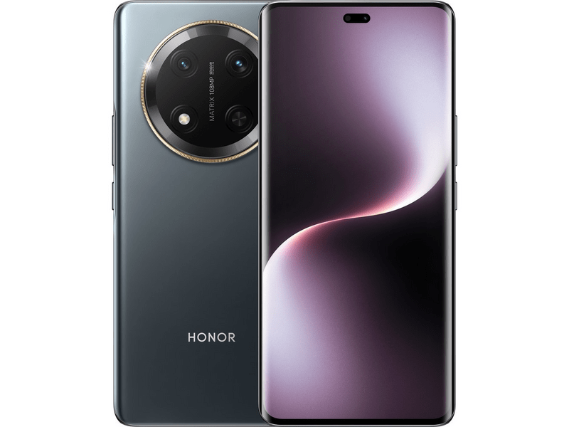 Honor Magic7 Lite 8/256GB Okostelefon, Titánfekete