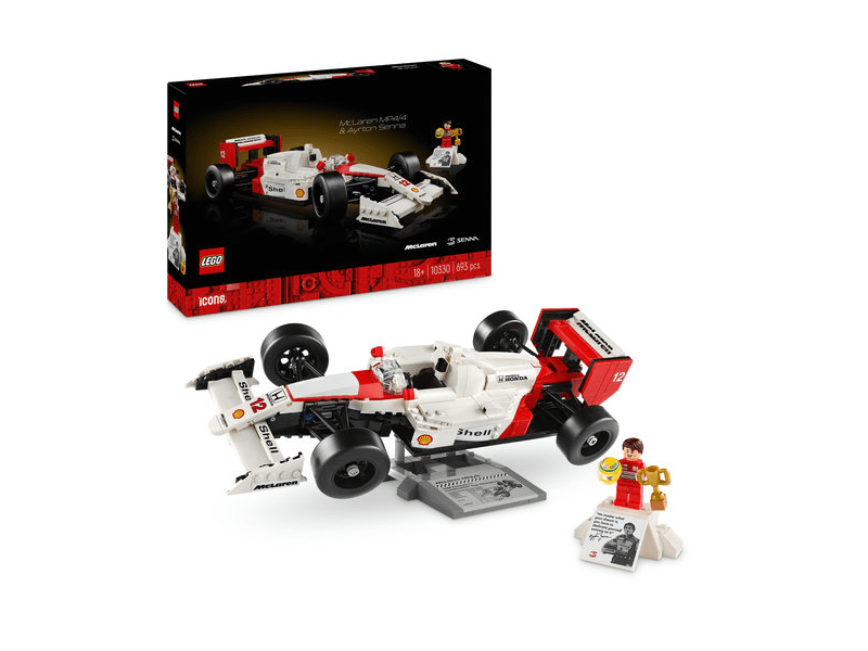 LEGO® ikone McLaren MP4/4 i Ayrton Senna (10330)