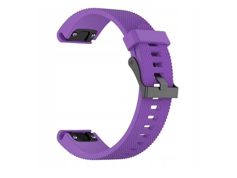 Gigapack Garmin Epix Pro/Fenix 20mm Szilikon Pótszíj, lila (149211)