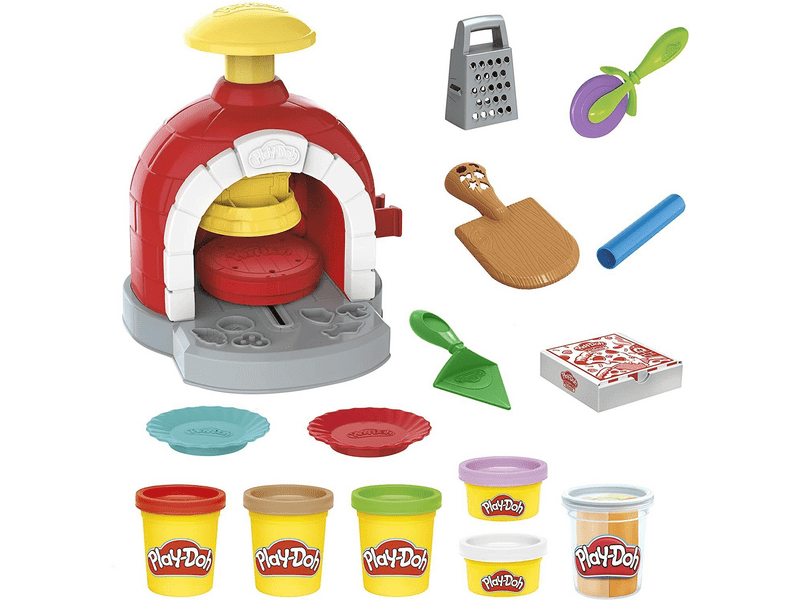 Play-Doh Pizzéria játékszett 6 tégely gyurmával (F43735L0)