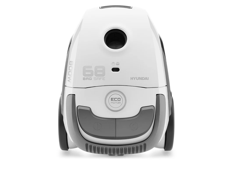 Porzsákos porszívó, szürke/fehér, 800W
