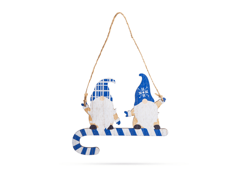 Family 58546B Karácsonyi dekoráció, kék fa manó