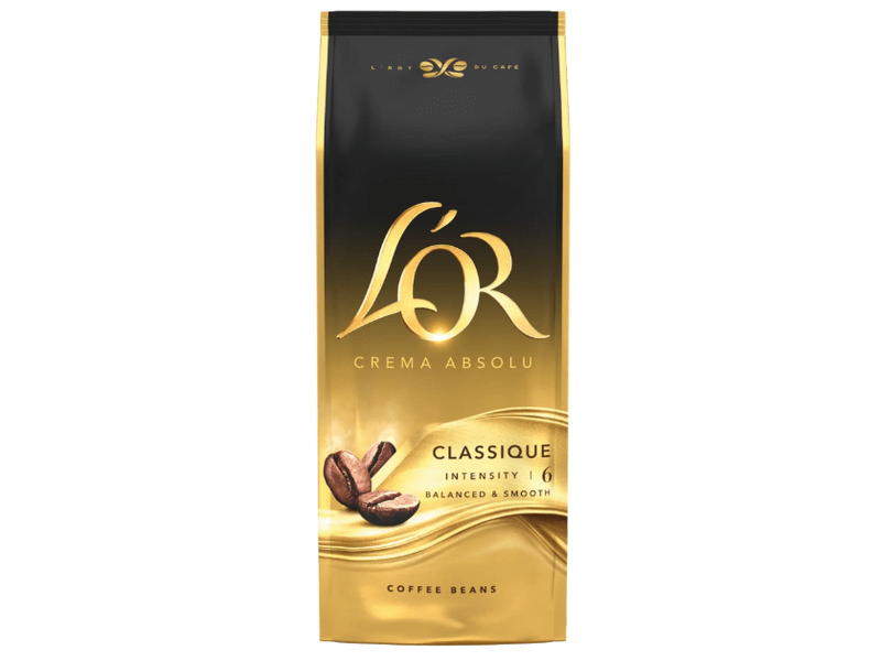 L'Or Crema Absolu Classique Szemes kávé, 1 kg