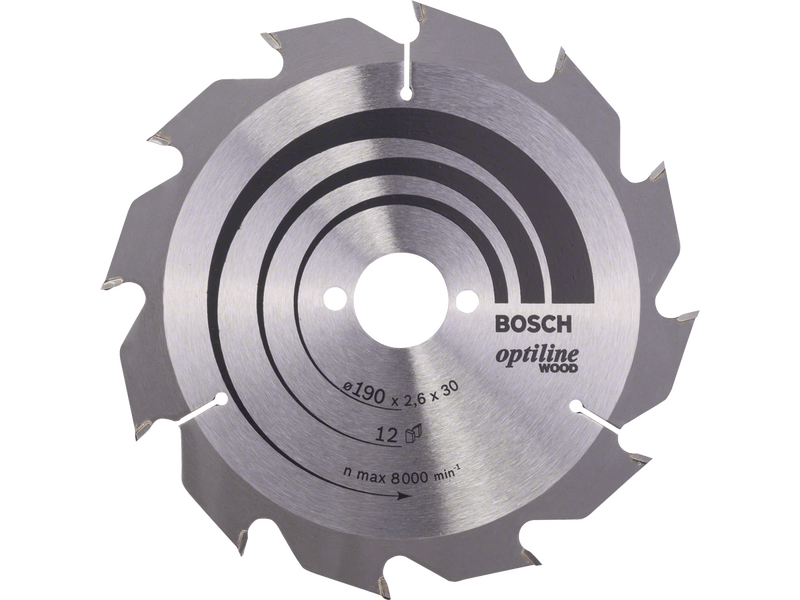 Bosch Optiline Wood list kružne pile, 190 mm (2608641187)