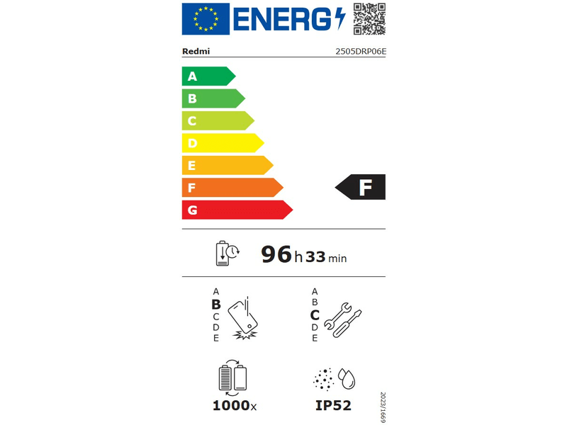 Xiaomi Redmi Pad 2 4/128GB 4G Tablet, Grafitszürke (VHU5660EU)