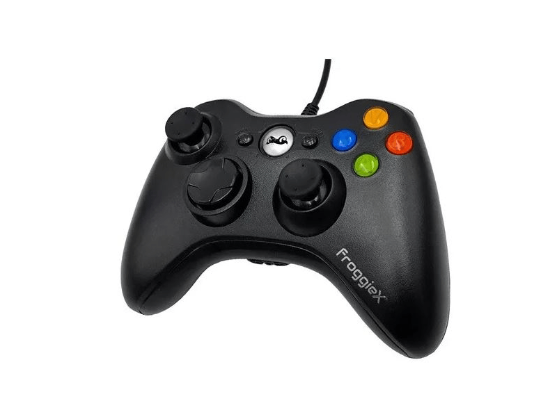 FroggieX Xbox360/PC žičani kontroler, crni (FX-X360-PC-B)