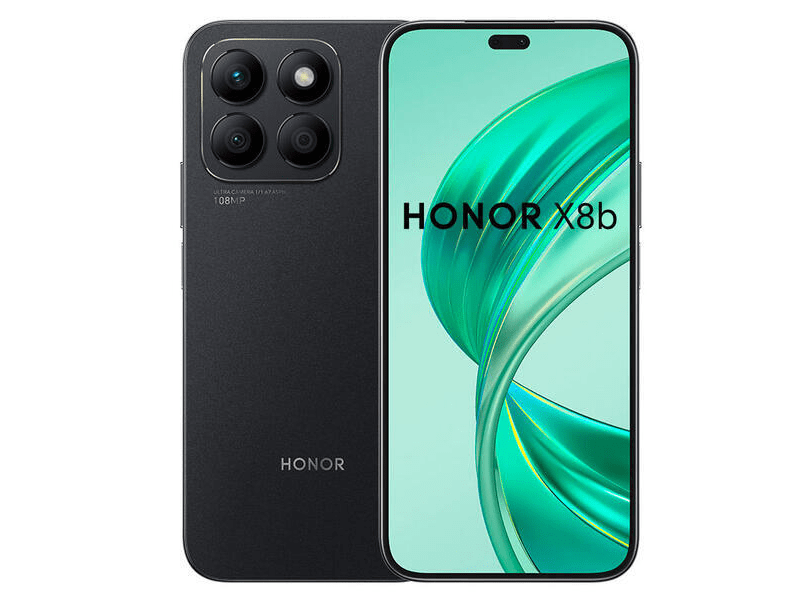 Honor X8b 8/256GB Okostelefon, fekete