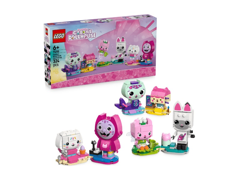 LEGO® Gabi babaháza Gabi kockákból épült cicabarátai (11215)