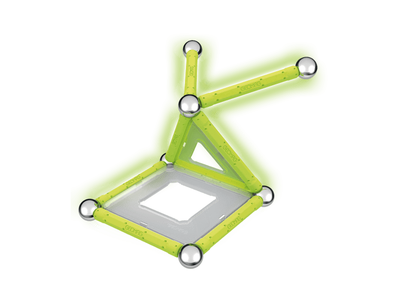 Geomag Foszforeszkáló mágneses építőjáték, 22 db (20GMG00334)