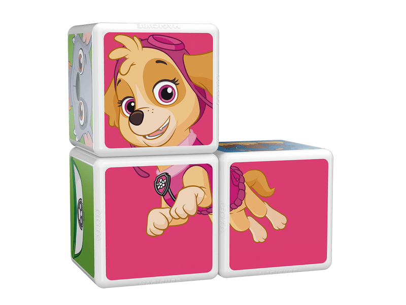 Geomag Magicube Mancs Őrjárat mágneses építőszett, Chase/ Sky/ Rocky (20GMG00077)