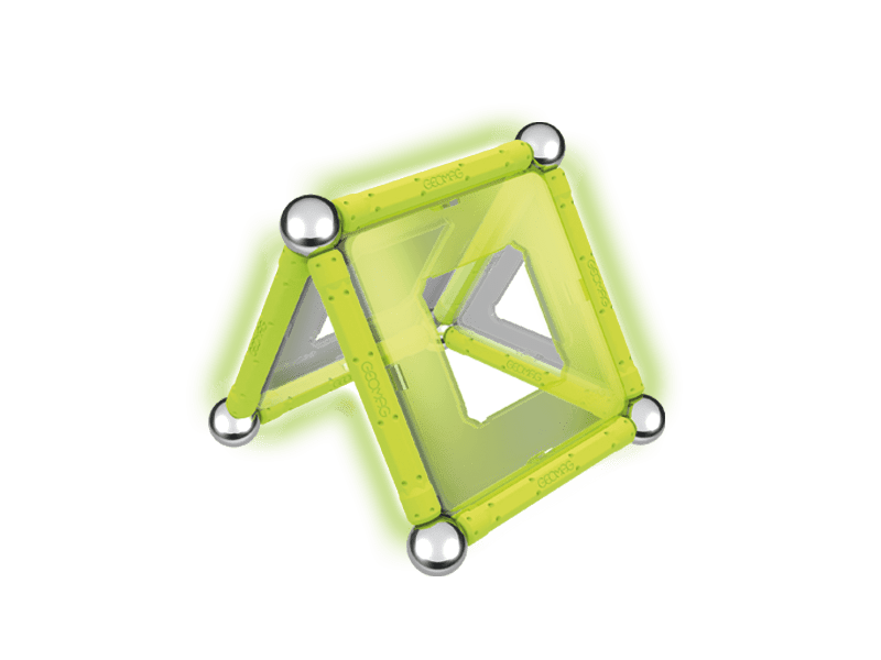 Geomag Foszforeszkáló mágneses építőjáték, 22 db (20GMG00334)