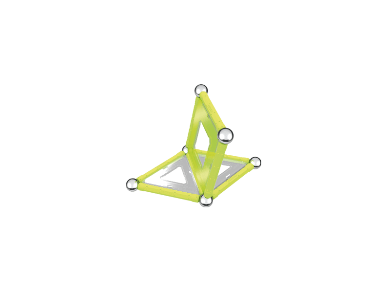 Geomag Foszforeszkáló mágneses építőjáték, 22 db (20GMG00334)