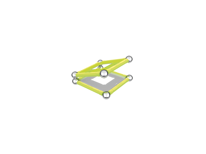Geomag Foszforeszkáló mágneses építőjáték, 22 db (20GMG00334)