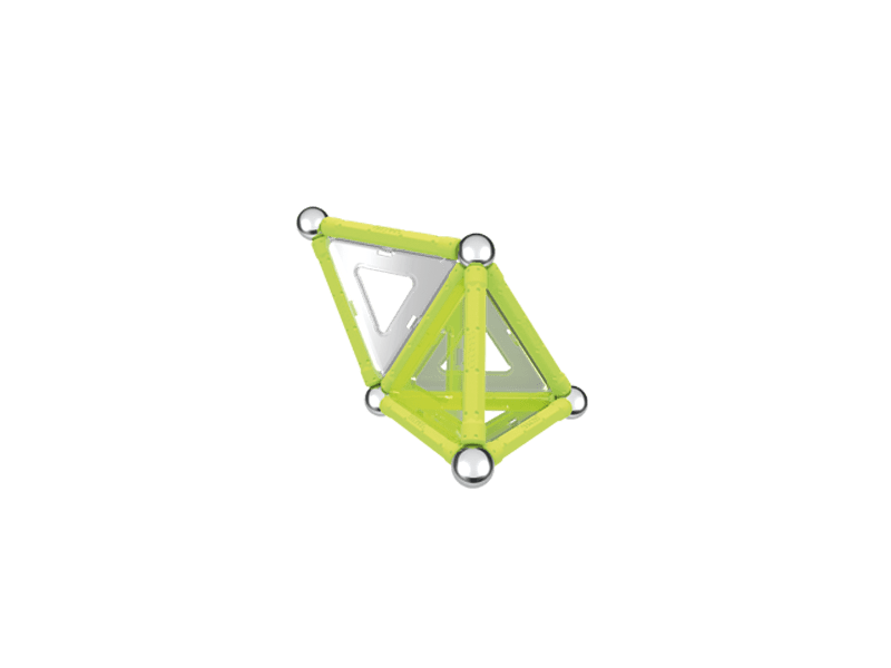 Geomag Foszforeszkáló mágneses építőjáték, 22 db (20GMG00334)