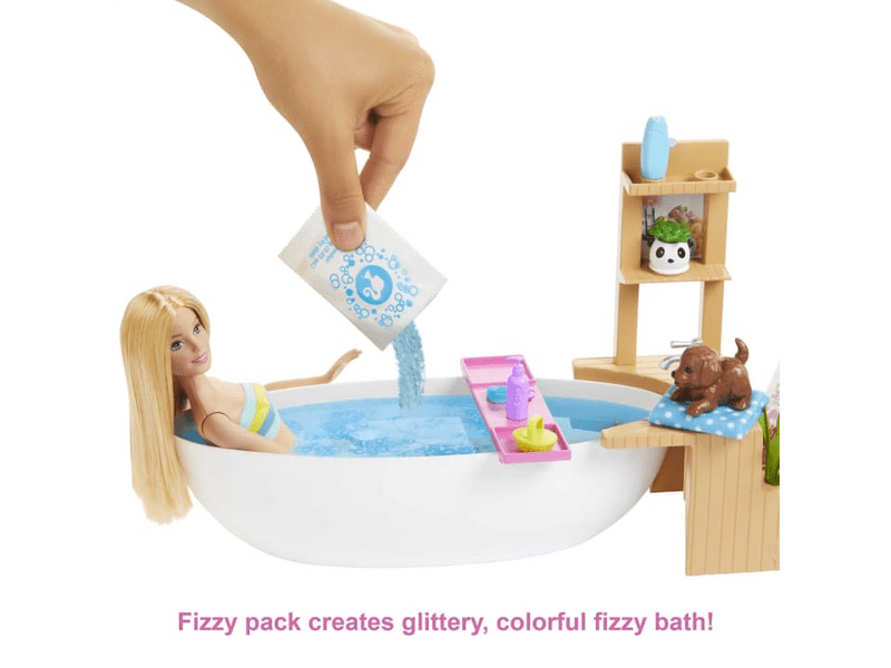 Barbie Fizzy Feltöltődés habfürdő játékszett (GJN32)