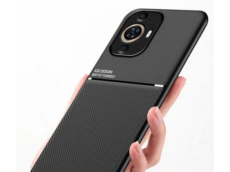 Gigapack Samsung Galaxy A54 Műanyag telefonvédő, fekete (136668)